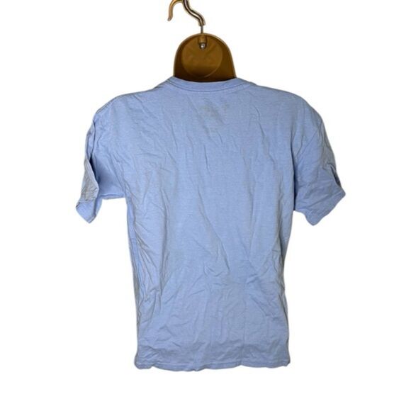 TLC Retro Graphic Band Tee Short Sleeve Baby Blue Small - Picture 2 of 6